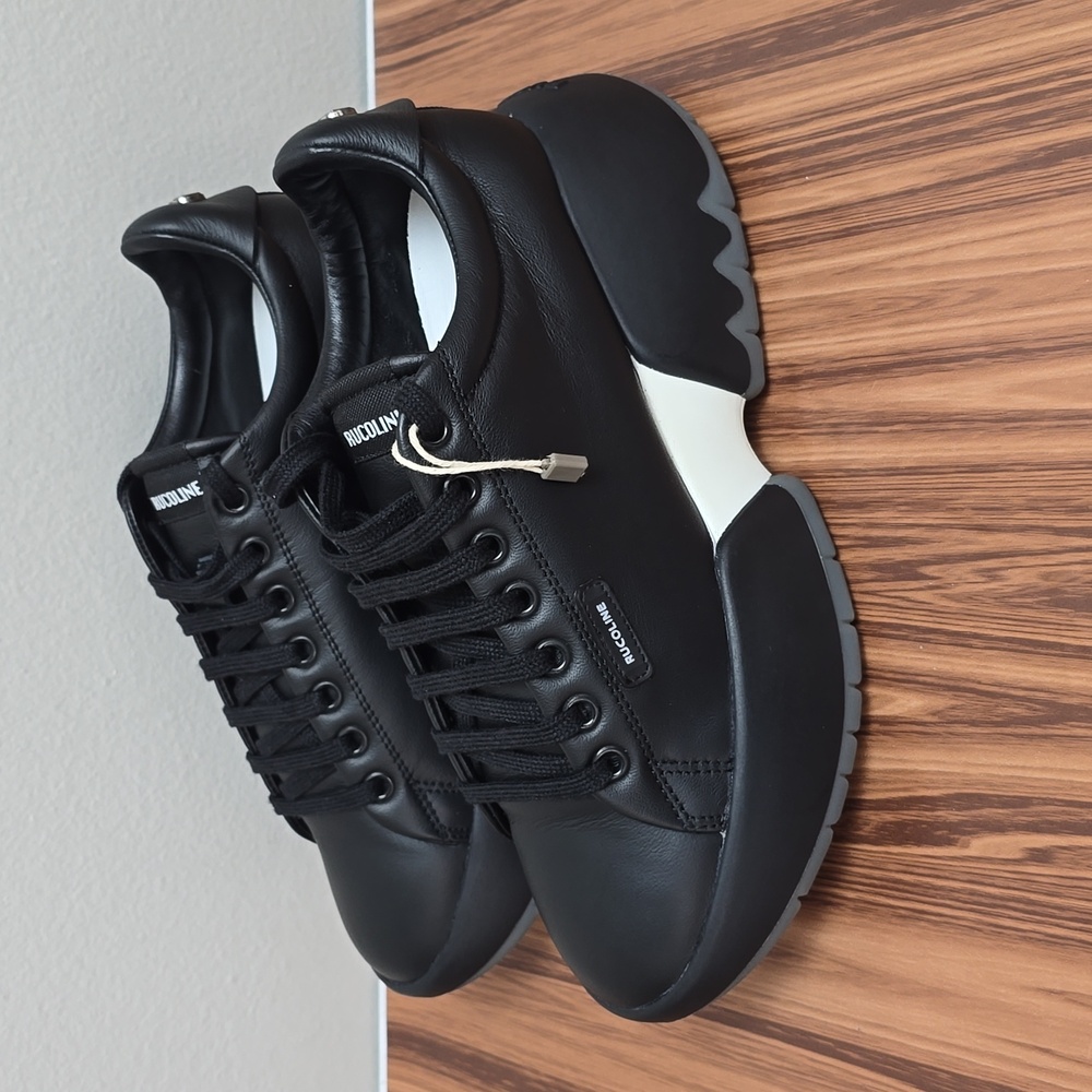 Rucoline R-Bubble 1454 TecNature Black White Italian Designer Shoes EU 37 US 7‎